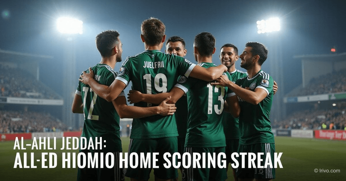 Récord goleador Al-Ahli Jeddah: 36 partidos seguidos en casa