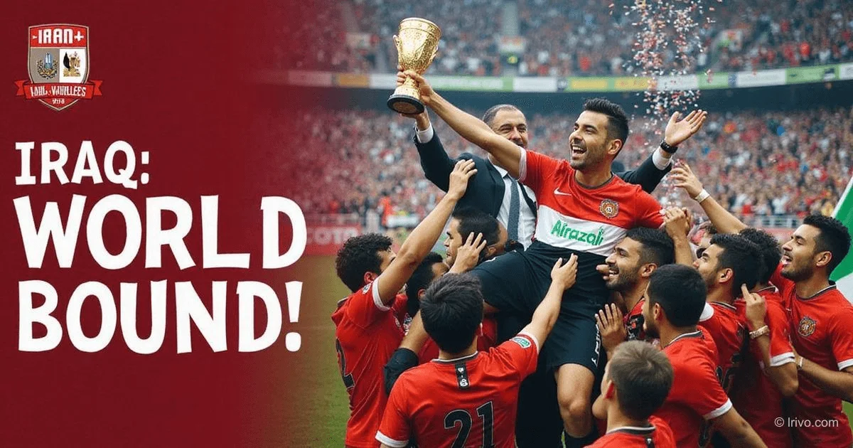 Irak : La qualification historique pour la Coupe du Monde 2026 !