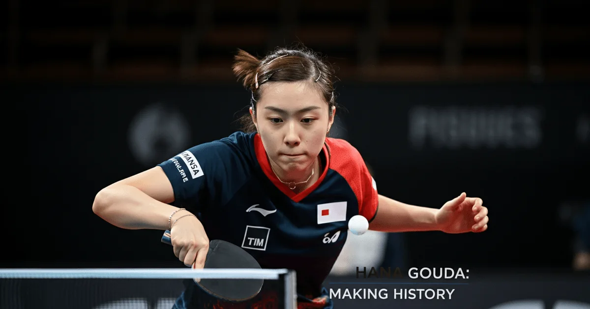 Hana Gouda : la star égyptienne qui redéfinit le tennis de table mondial