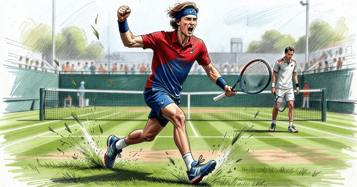 루블레프, ATP 런던 8강에서 메드베데프 탈락: 7:6, 6:4
