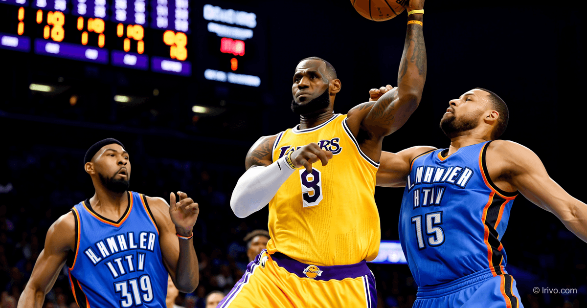 Lakers eliminated: Oklahoma City 4-0 in NBA playoffs