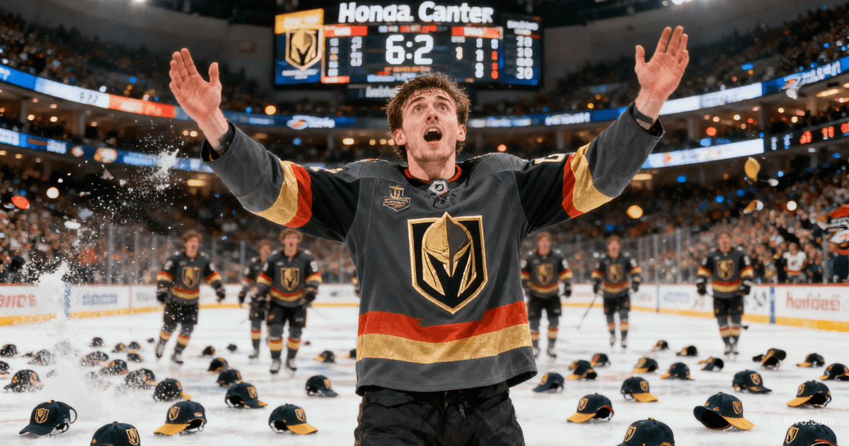 NHL Western Conference Final: Marner's hat trick and 6 goals by Vegas