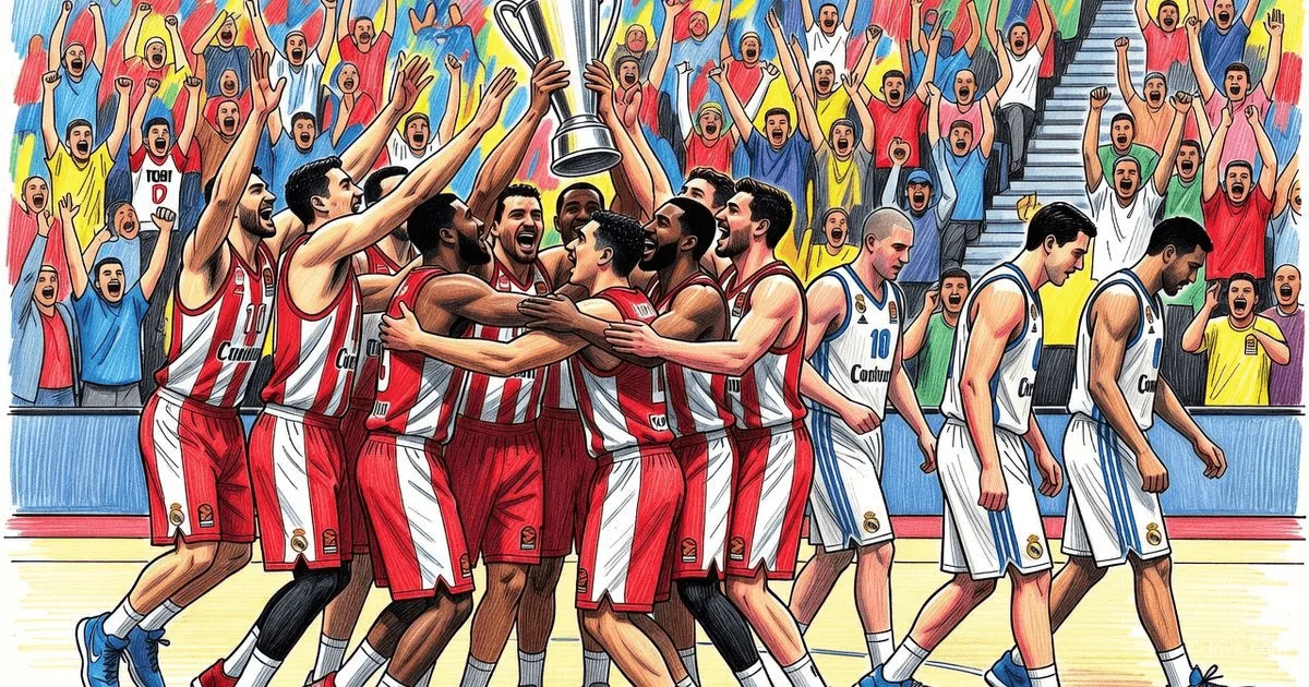 Olympiacos — Real: sensational victory in the EuroLeague final 78:71