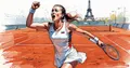 Mirra Andreeva crushed Kyrstea and reached the Roland Garros semifinals