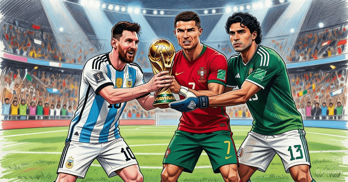 Messi, Ronaldo and Ochoa will set a record at the 2026 World Cup