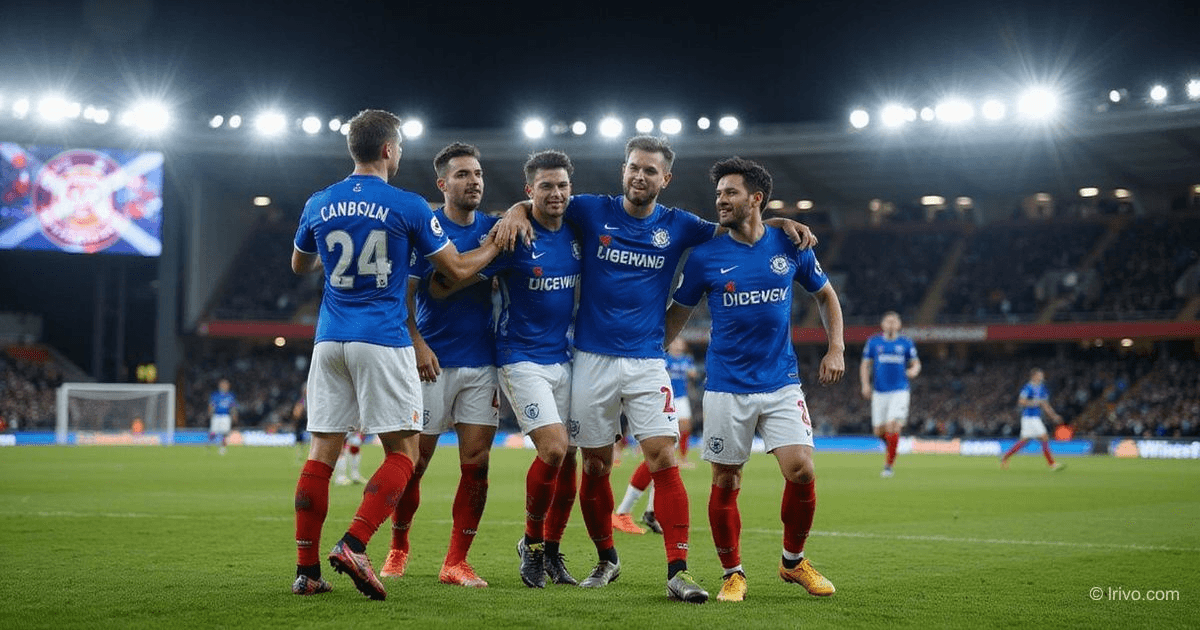 Rangers Take Scottish Premiership Lead After 4-2 Victory