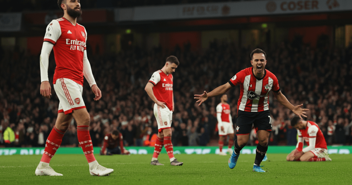 Puchar Anglii: Sensacja! Southampton wyrzuca Arsenal z rozgrywek