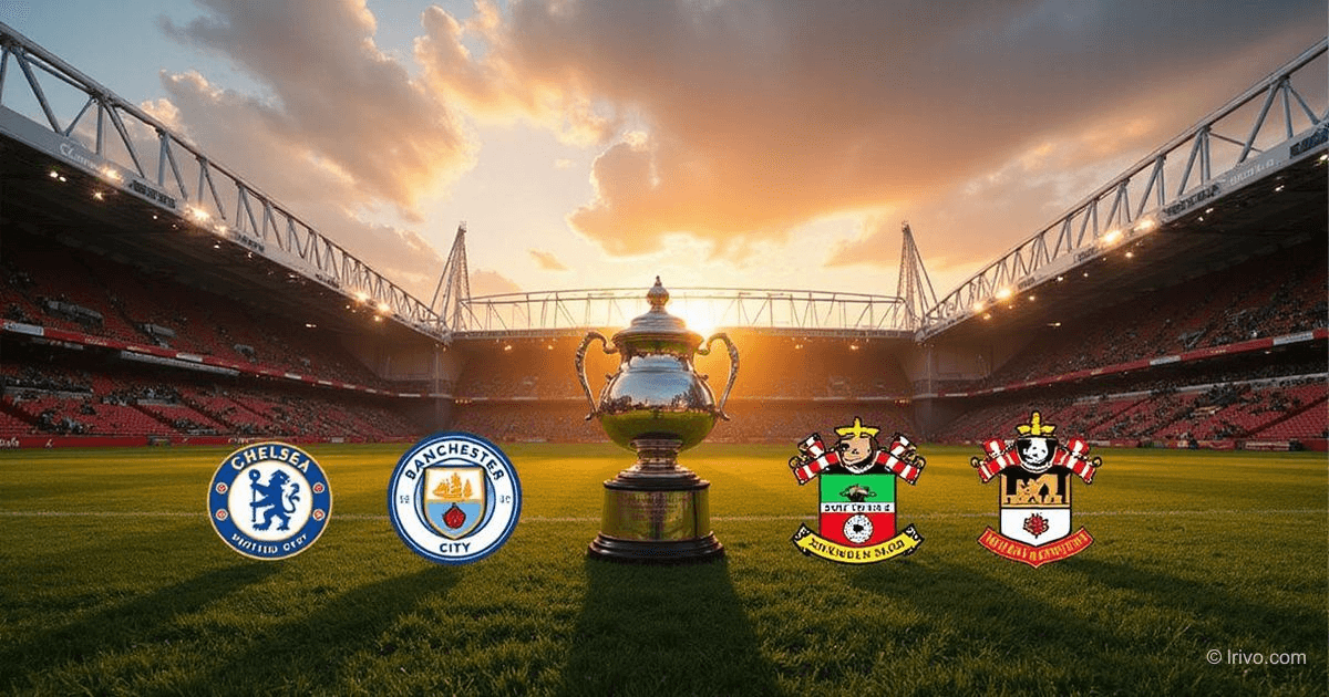 FA-Cup-Halbfinals: Chelsea-Leeds, City-Southampton