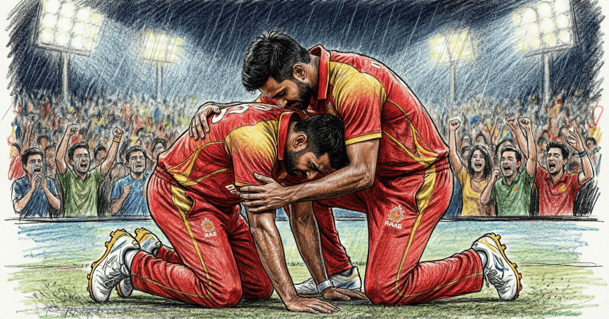 Kohli and de Villiers Embrace: Emotions of the IPL 2026 Final