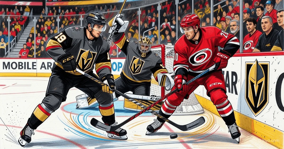 Finale de la Coupe Stanley : 'Vegas' — 'Carolina' — troisième match ce soir