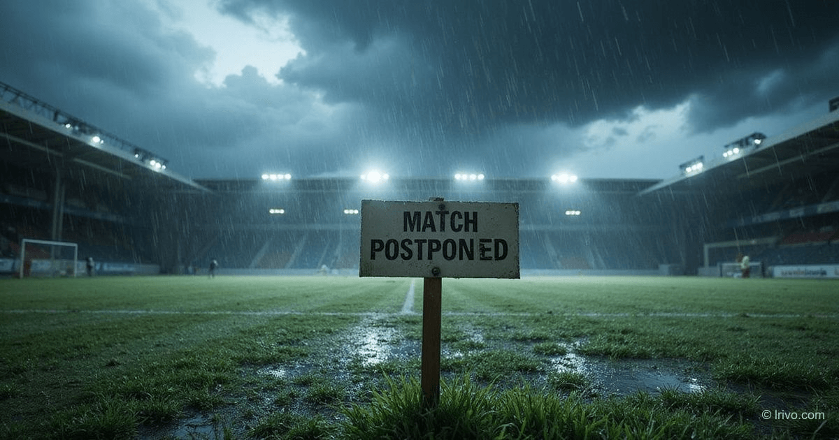 Sturm Dave: Ballymena United vs. Bangor abgesagt